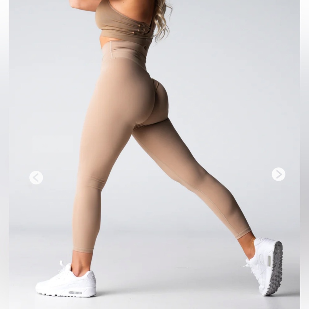 NVGTN Beige Signature 2.0 Leggings